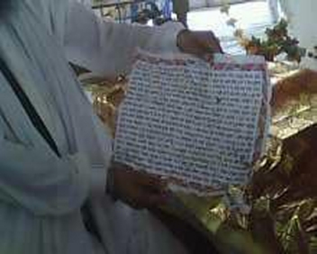 Sacred Ang 393/394 that was torn from Guru Sahib Ji's Saroop