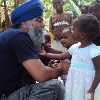 Ravi Singh in Haiti - 2010