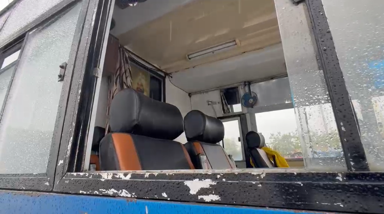 Dilapidated, Aging and Weathered SGPC Bus